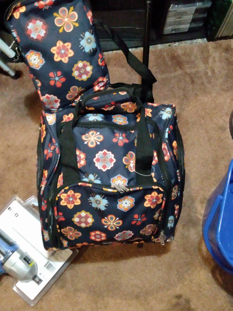 Rolling Bag With Matching Purse