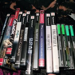PS2 Bundle Of Games 