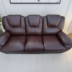 Rich Leather Sofa