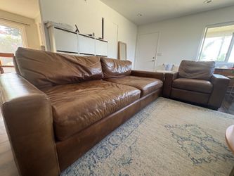 Restoration Hardware Maxwell Couch and Recliner