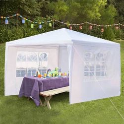 NEW 10'x10' Canopy Event Tent Outdoor Water Proof Greenhouse Walls