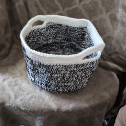 Small Crocheted Basket