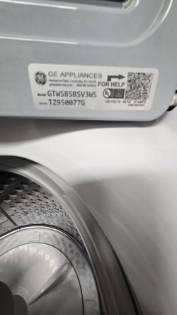 GE® 4.5 cu. ft. Capacity Washer with Water Level Control