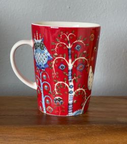 Iittala Taika 13-1/2-Ounce Capacity Mug , Red