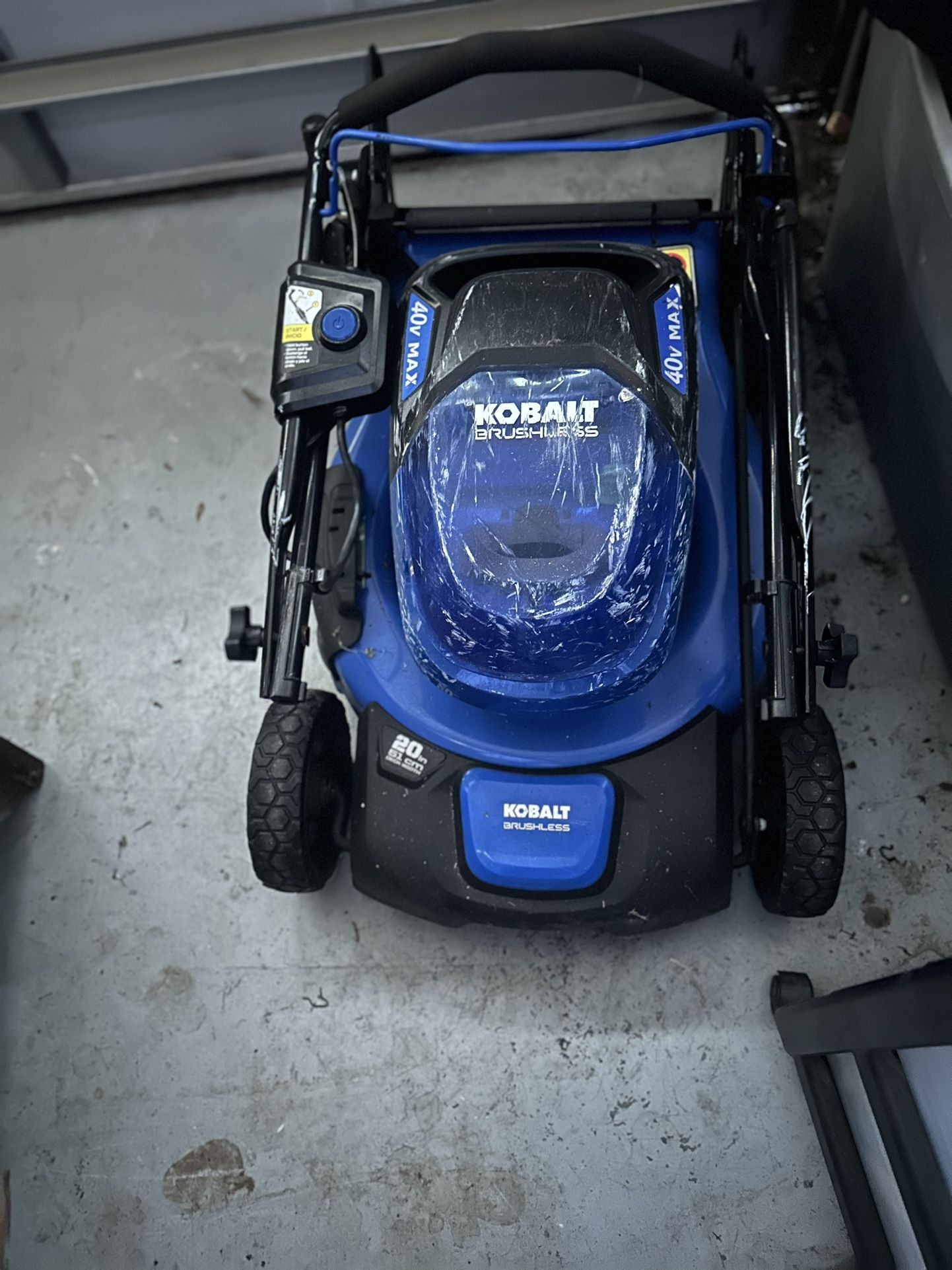 Mower/Battery Operated With Two Batteries