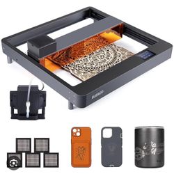 Laser Engraver & Cutter 20W + Rotary + Air assist