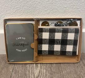 Greeting Card Gift Set with Tags and Twine