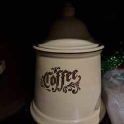 Vintage Coffee Canister 