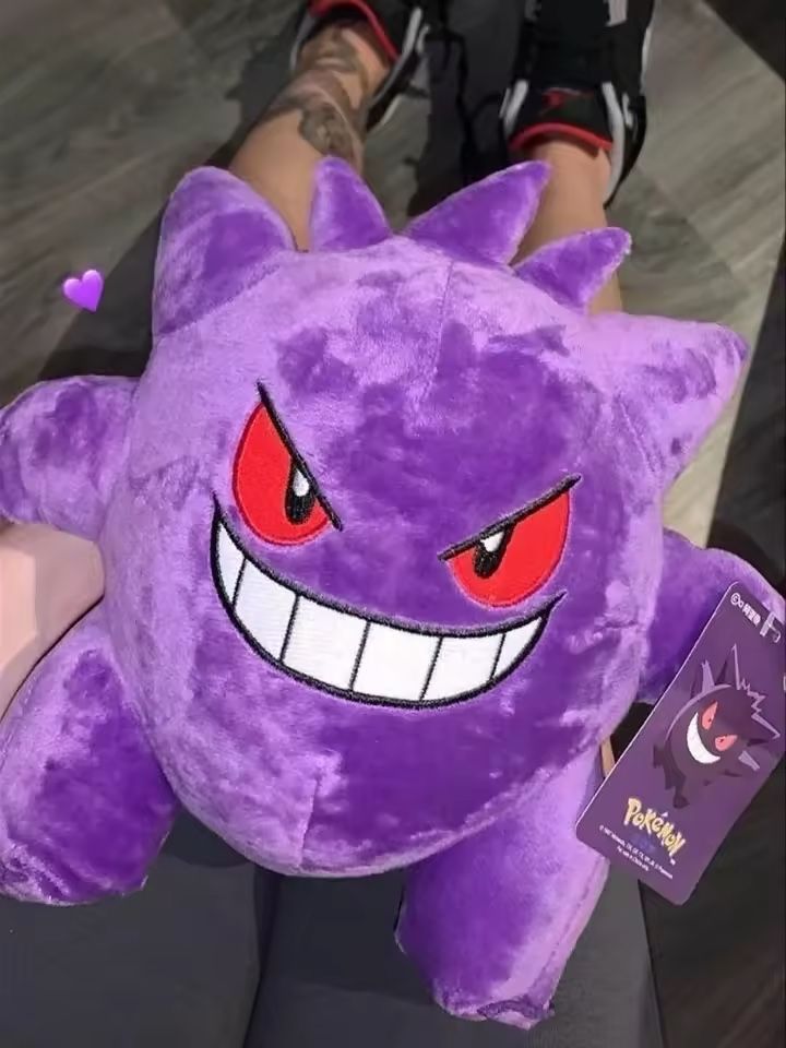 Gengar Plush Toys Pokemon Gengar Stuffed Doll Devil Peluche Funny Anime Pikachu Plushies