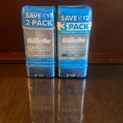 Desodorantes Gillette 