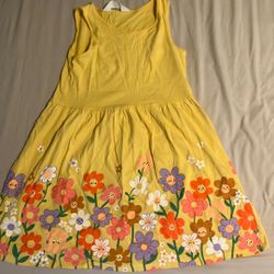 Yellow Flower Dress