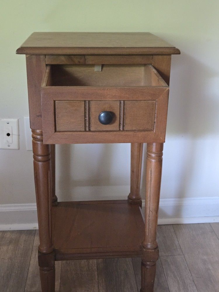 Wooden End Table