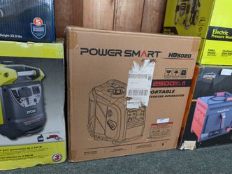Power Smart HB5020 Portable 2500w Inverter Generator Brand New!!!