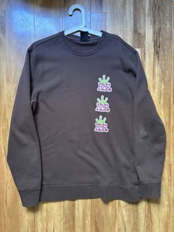 Huf Three Crown Brown Crewneck