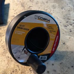 15 foot cobra drum auger for drains