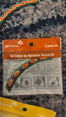 Girl Scout pins for vest