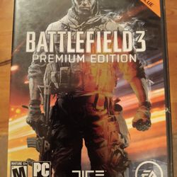 BATTLEFIELD#3{premium edition}video gaming disc