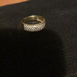 10 K Men’s Ring GenuineDiamonds Ring