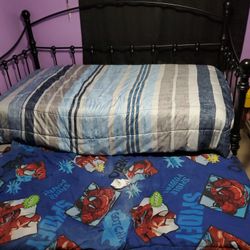 Twin Bed With A Trundle 