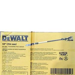 DEWALT DCPS675Z1 60V MAX 10" Cordless Telescoping Pole Saw Kit