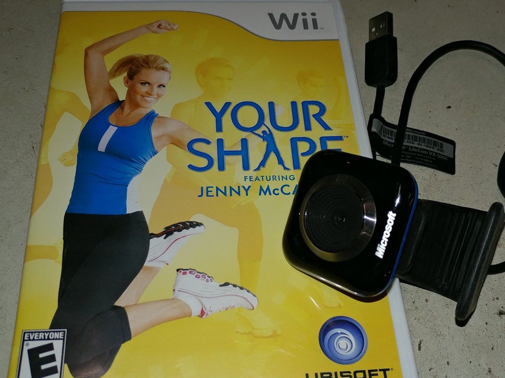 Wii exercise items