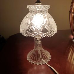 Glass 12" Lamp
