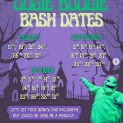 Oogie Boogie bash Tickets