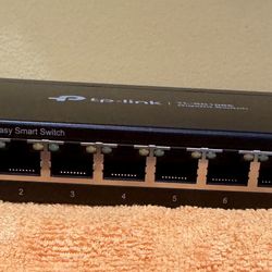 TP-Link TL-SG108E 8-Port Gigabit Smart Switch – $25 OBO