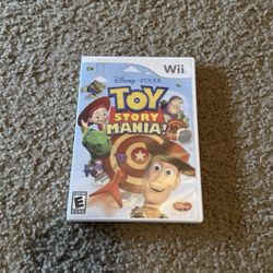 Toy Story Mania (Nintendo Wii, 2009) w/ Manual TESTED WORKING 