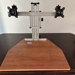Ergo Desktop Kangaroo dual monitor standing desk