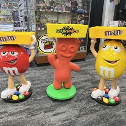 Retail Candy Displays M&M’s And Sour Patch 