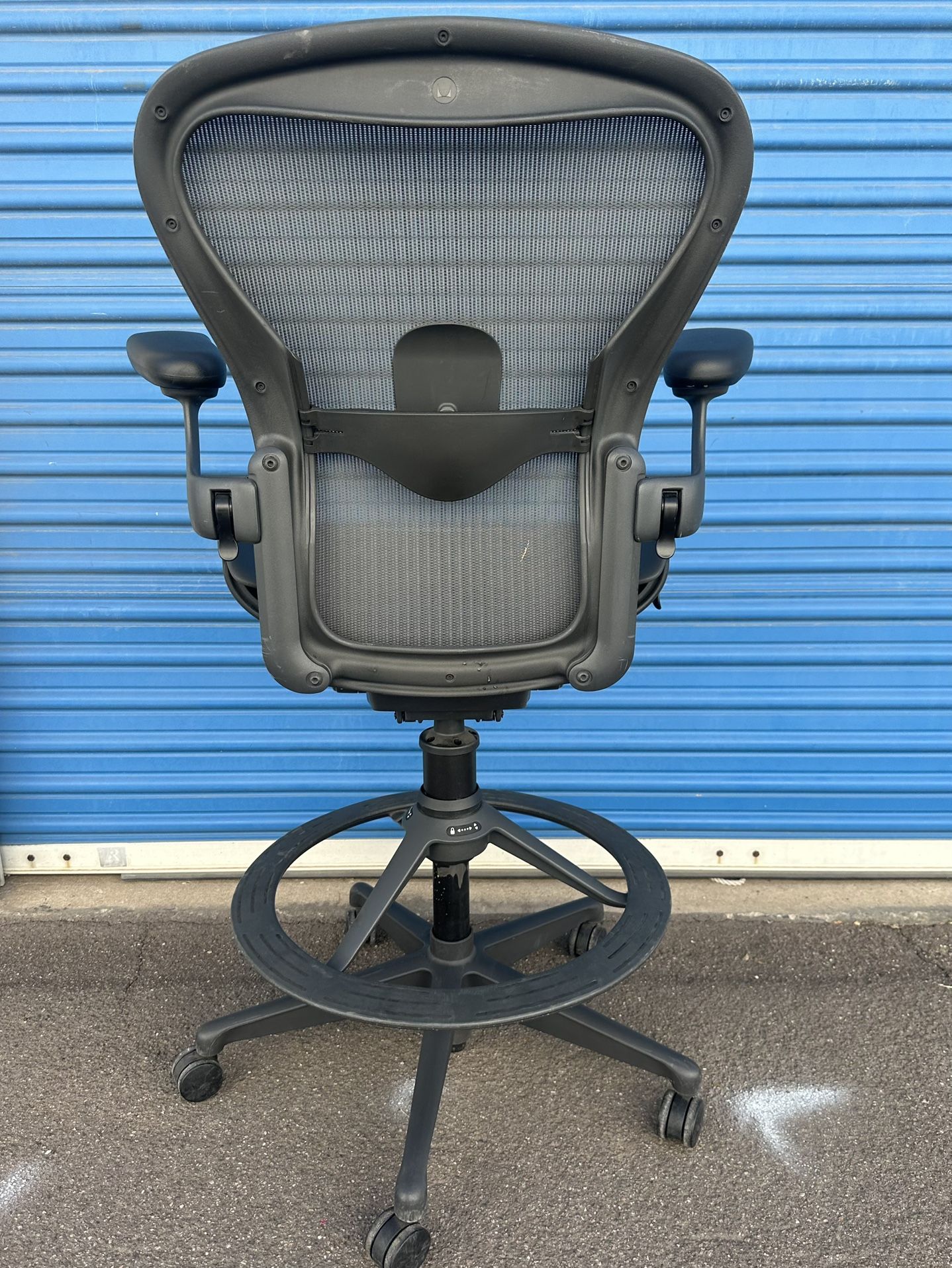 Herman Miller Aeron Remastered Drafting Stool Office Chair Size B