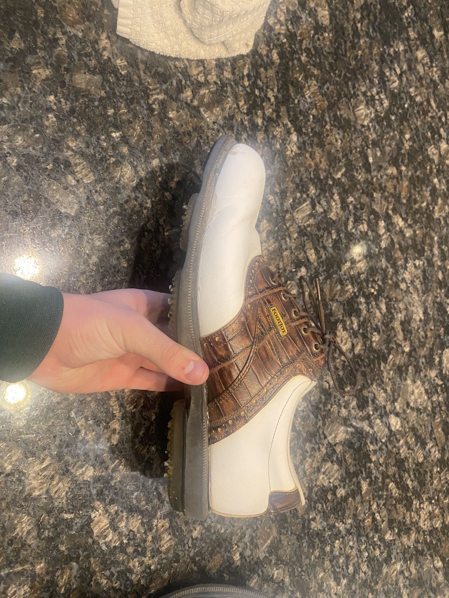 Footjoy Alligator Print Golf Shoes