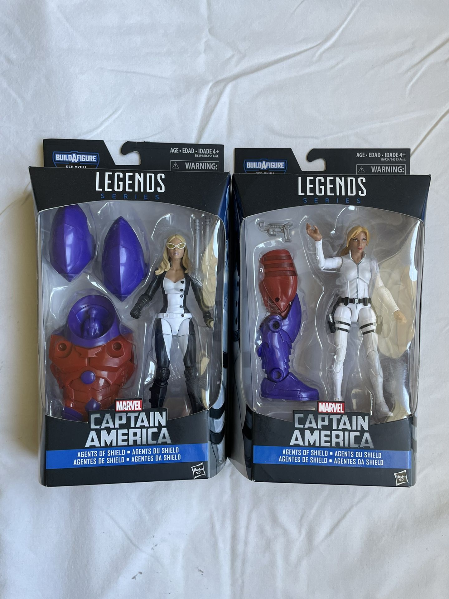 Marvel Legends Captain America Agents of Shield - Mockbird and Sharon Carter