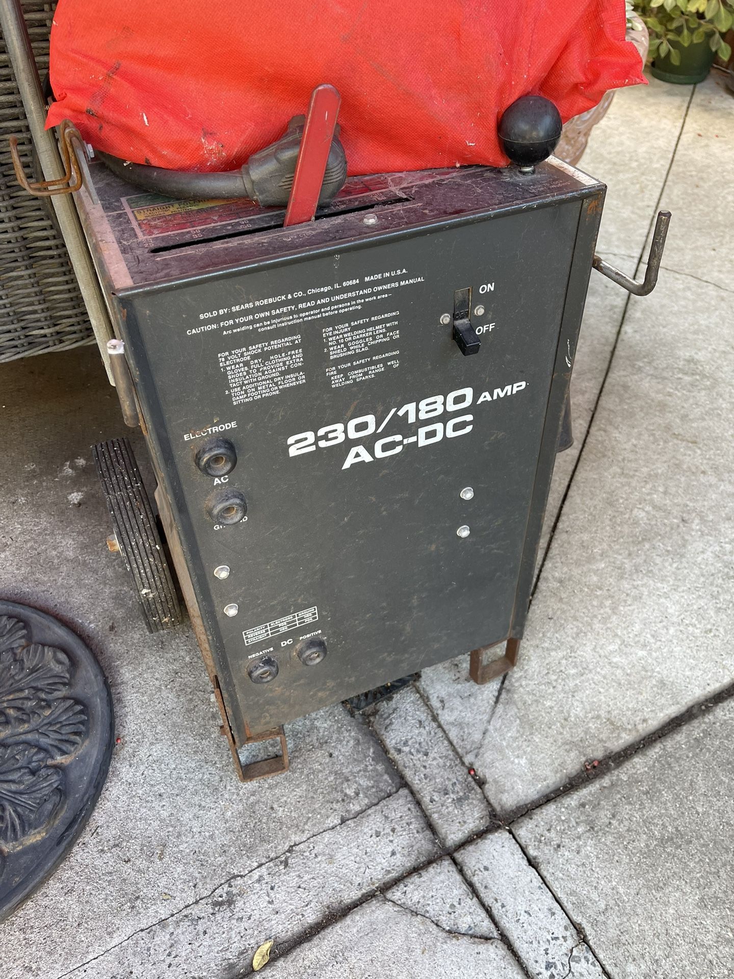 Craftsman 230/180 AC-DC Welder