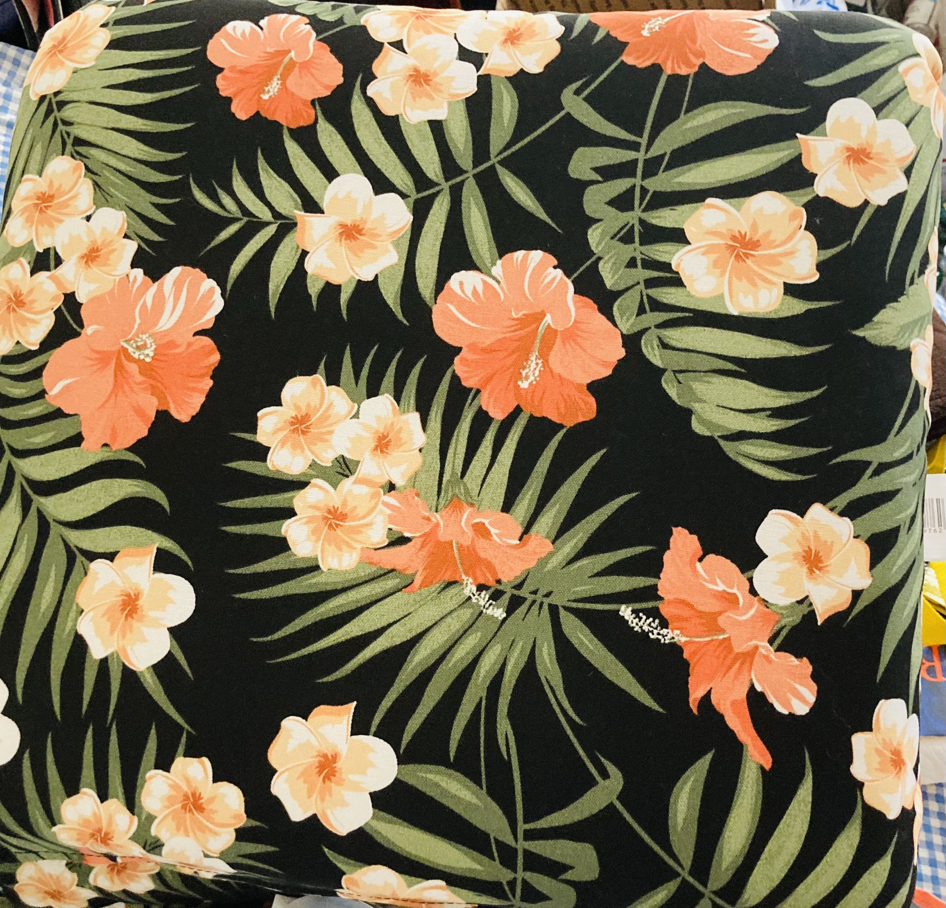 18”x18” Floral Seat Cushions-set of 3