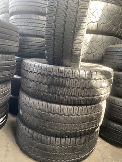 235/65/16C Continental 4 Tires 80% Life 