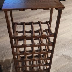 Antique Wine Rack.