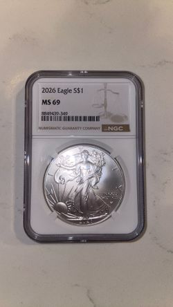 2026 Silver Eagle MS69