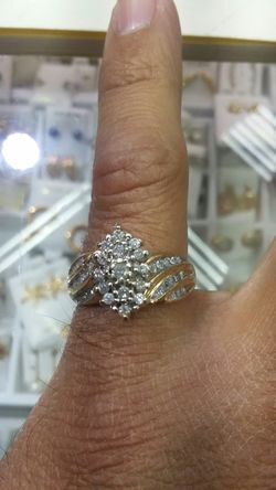 10k Diamond Ring 1.50 ct Diamonds 6.4