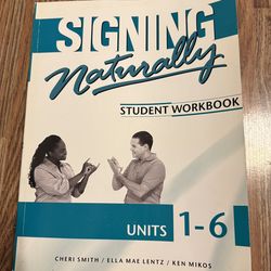 Signing Naturally Book