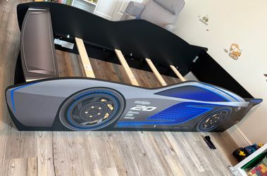 Disney Pixar Cars Jackson Storm Twin Bed – Rooms To Go