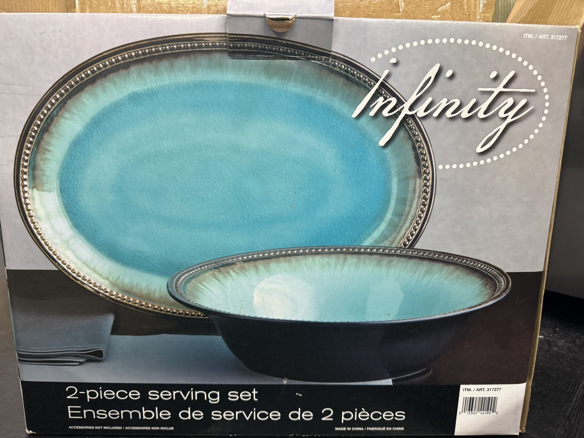 large Bowel Serving Set