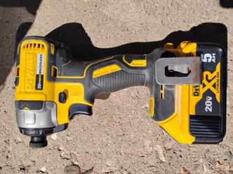 DeWalt 20V Brushless Impact Driver (DCF787) + Fully Charged Battery