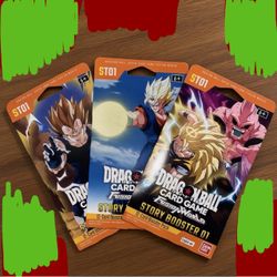 dragon ball z st01 booster pack