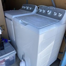 GE Washer & Dryer 