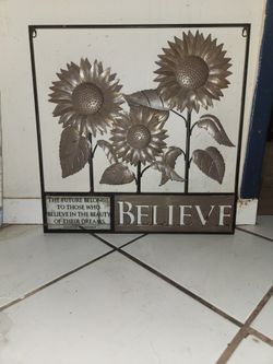 Sunflower Wall Art