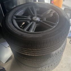 Three Ford Tire  With Rim Size 17 