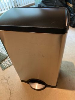Simplehuman 14 gallon step trash can