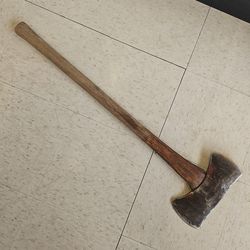 10" Double Bit Axe with 37" Wood Handle I-8404